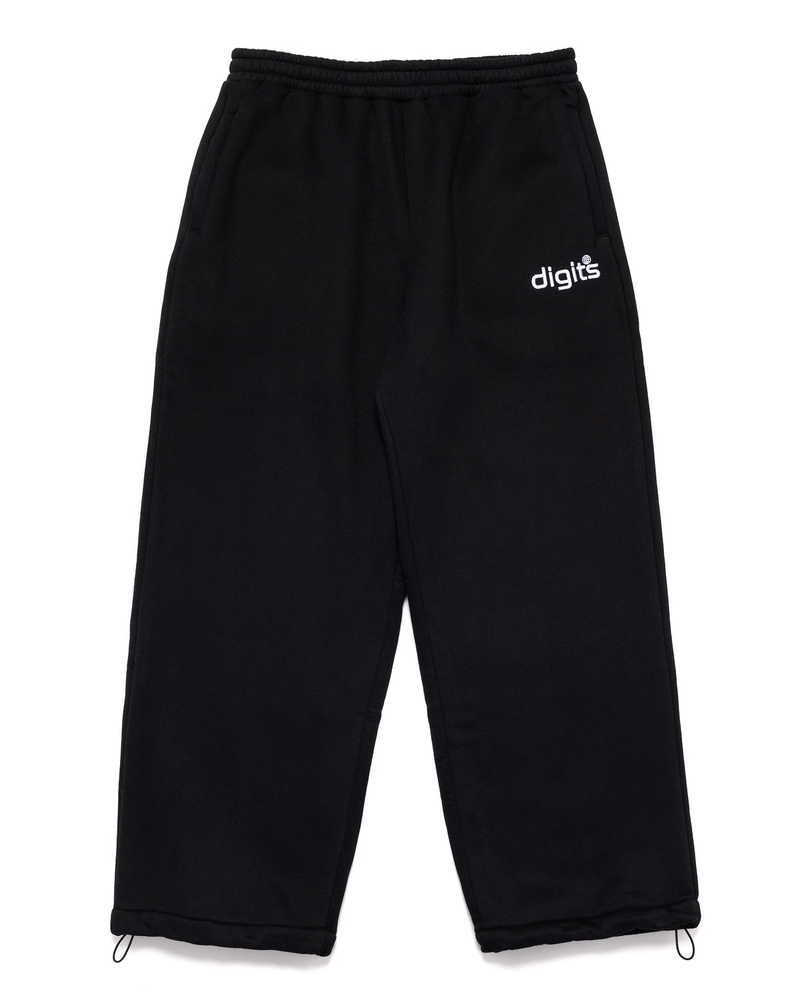 Cozy Sweatsuit Bottoms - Black
