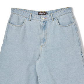 Mummy Jorts - Light Wash Blue