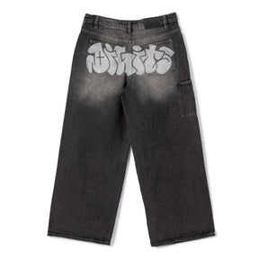 Graffiti Denim - Vintage Washed Grey