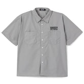 Grave Digging Co. Button Up - Grey