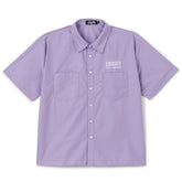 Grave Digging Co. Button Up - Lilac