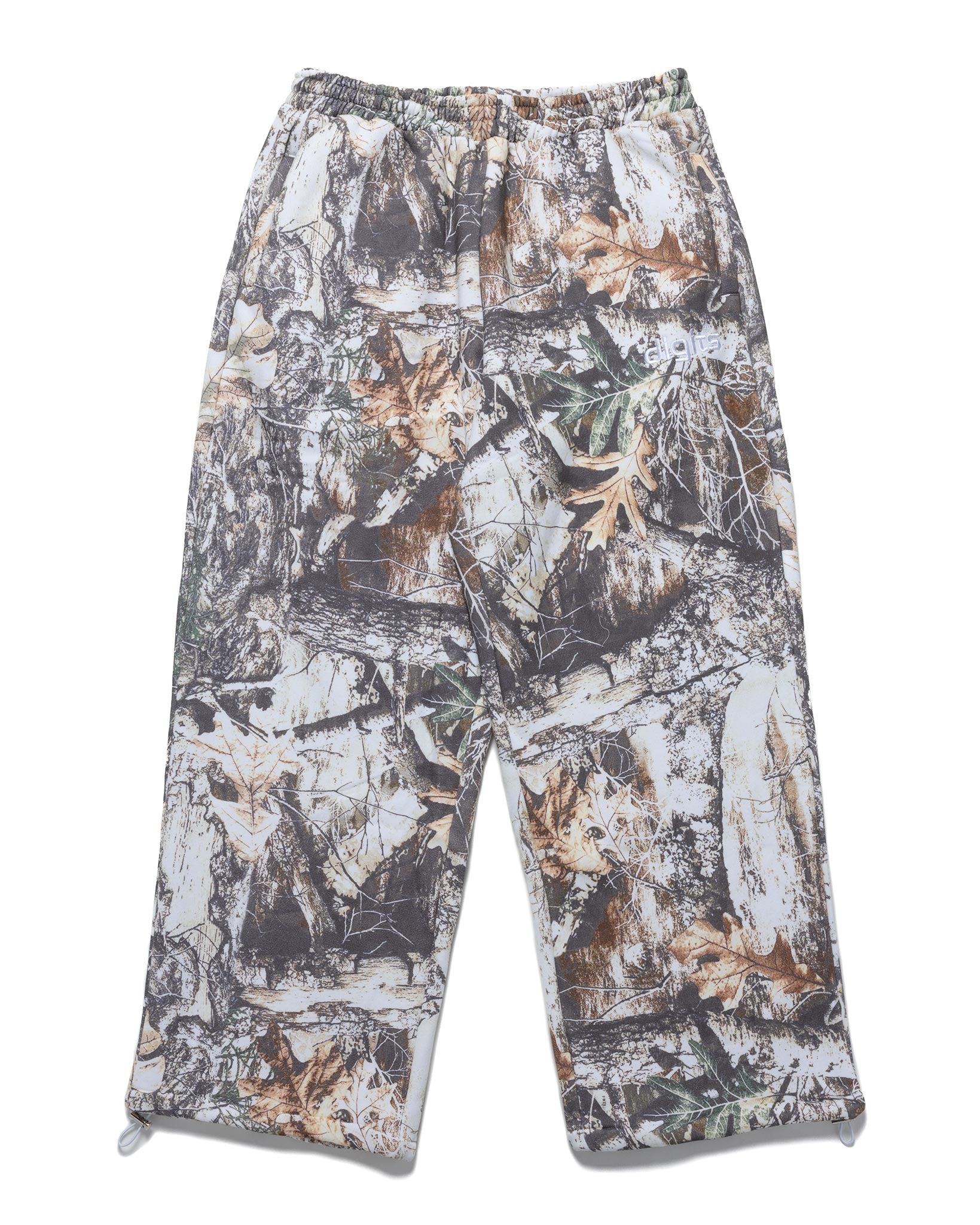 Cozy Sweatsuit Bottoms - White Snow Camo (PRE-ORDER)