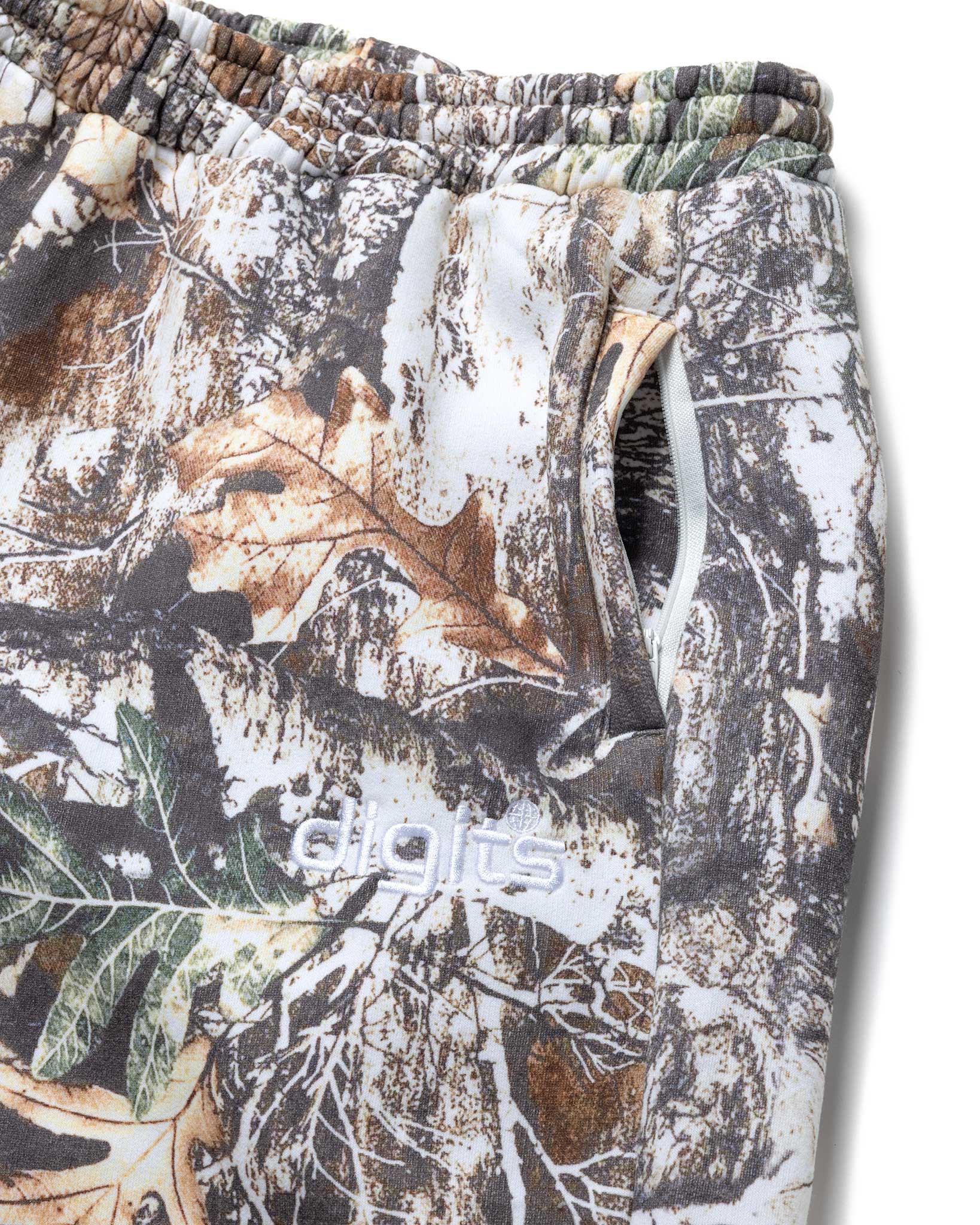 Cozy Sweatsuit Bottoms - White Snow Camo (PRE-ORDER)