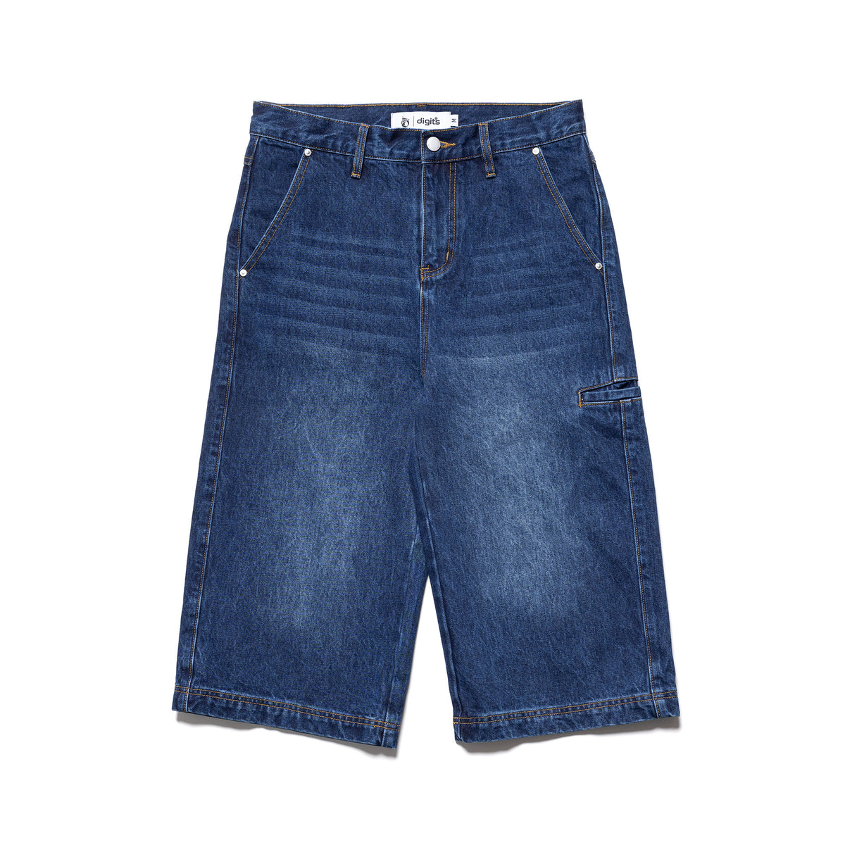 Off-Duty Denim Capris