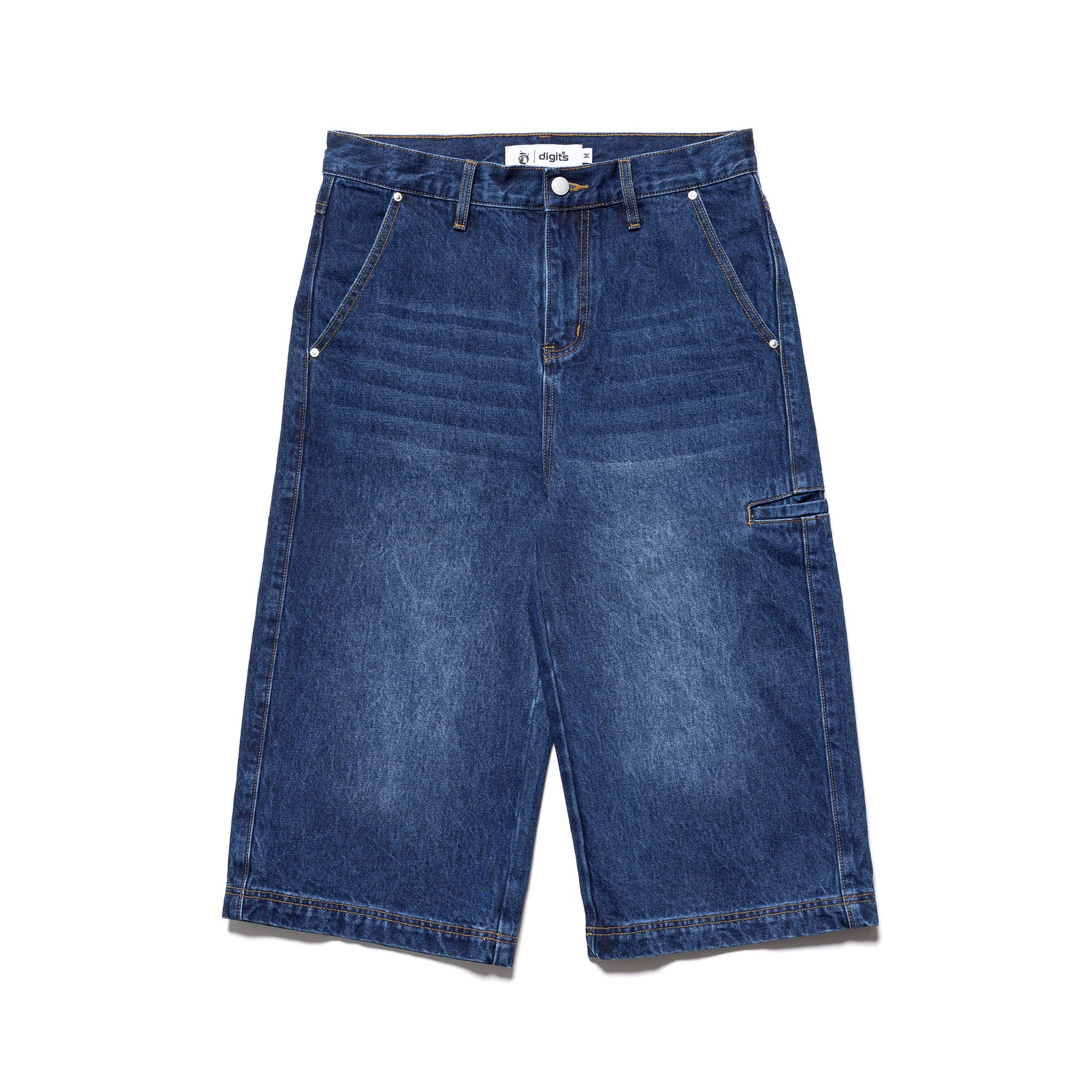 Off-Duty Denim Capris