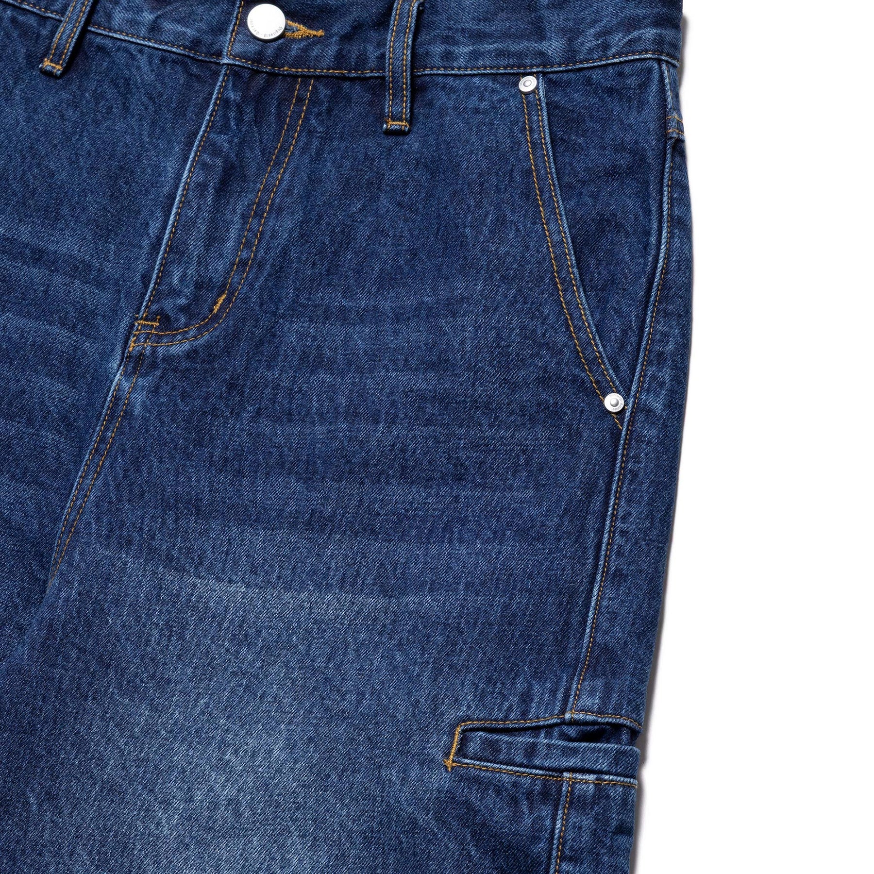 Off-Duty Denim Capris