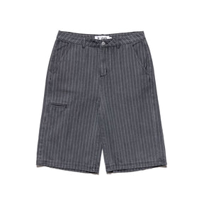 Motor-Pool Denim Pinstripes - Grey