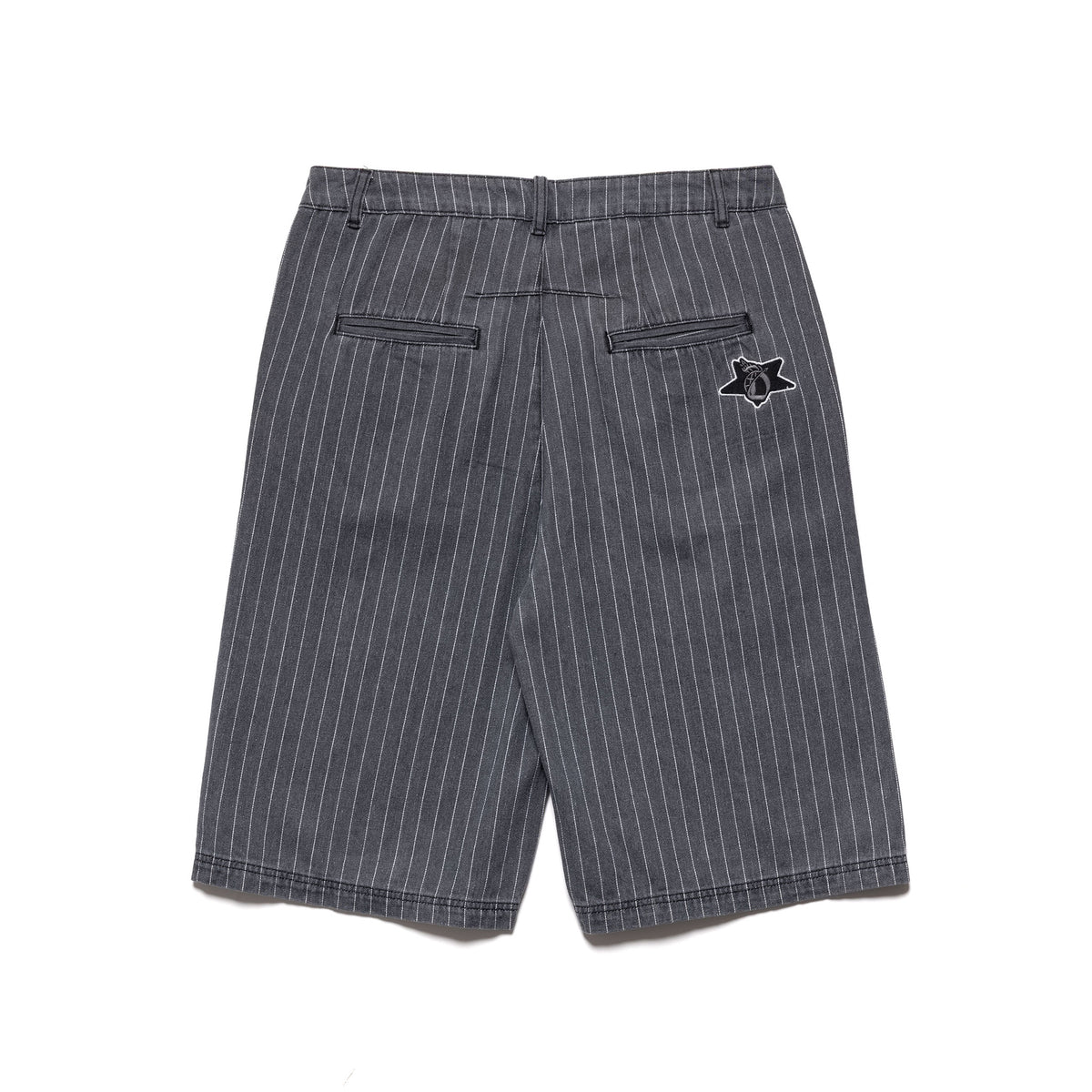 Motor-Pool Denim Pinstripes - Grey