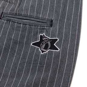 Motor-Pool Denim Pinstripes - Grey