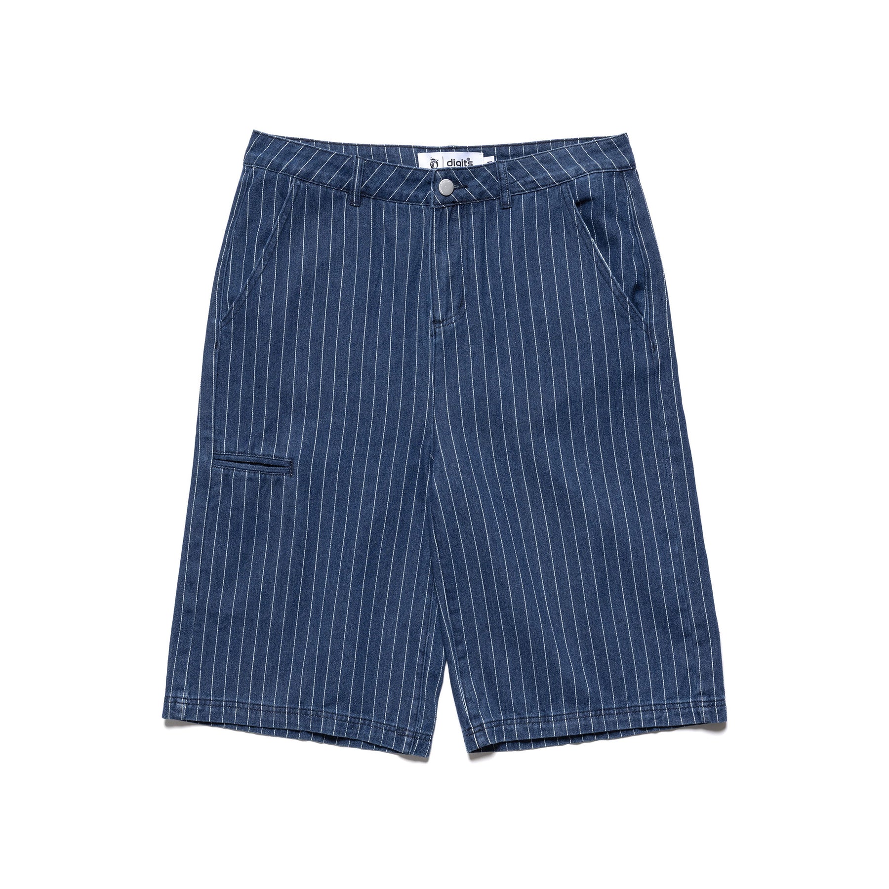 Motor-Pool Denim Pinstripes - Blue