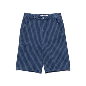 Motor-Pool Denim Pinstripes - Blue
