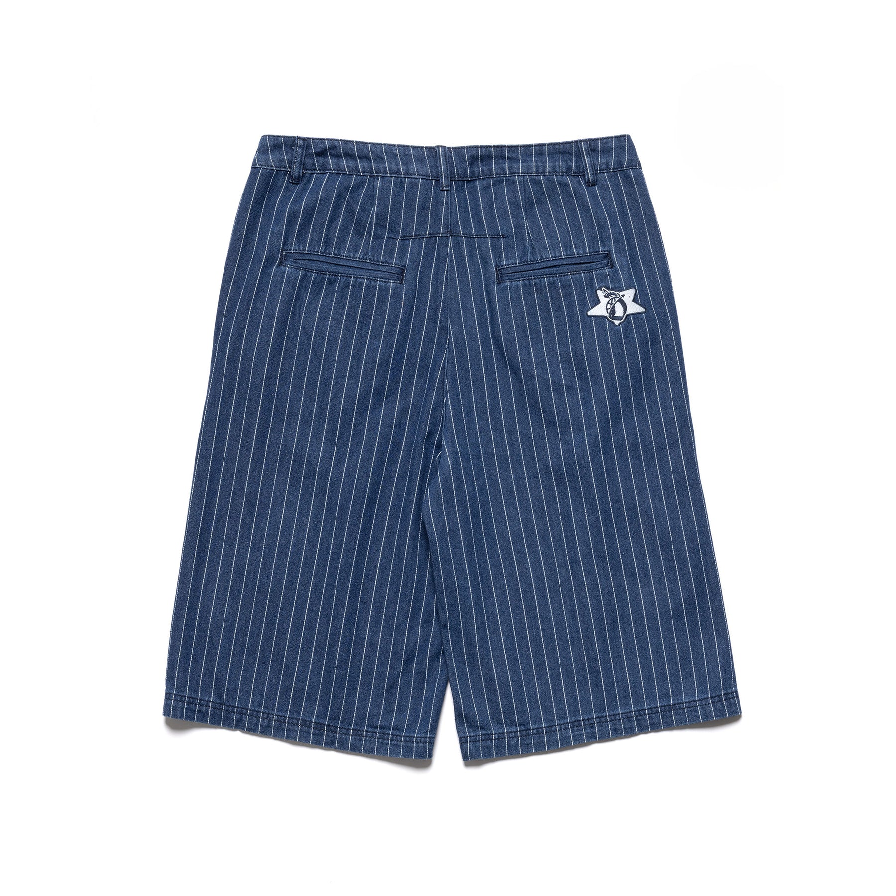 Motor-Pool Denim Pinstripes - Blue