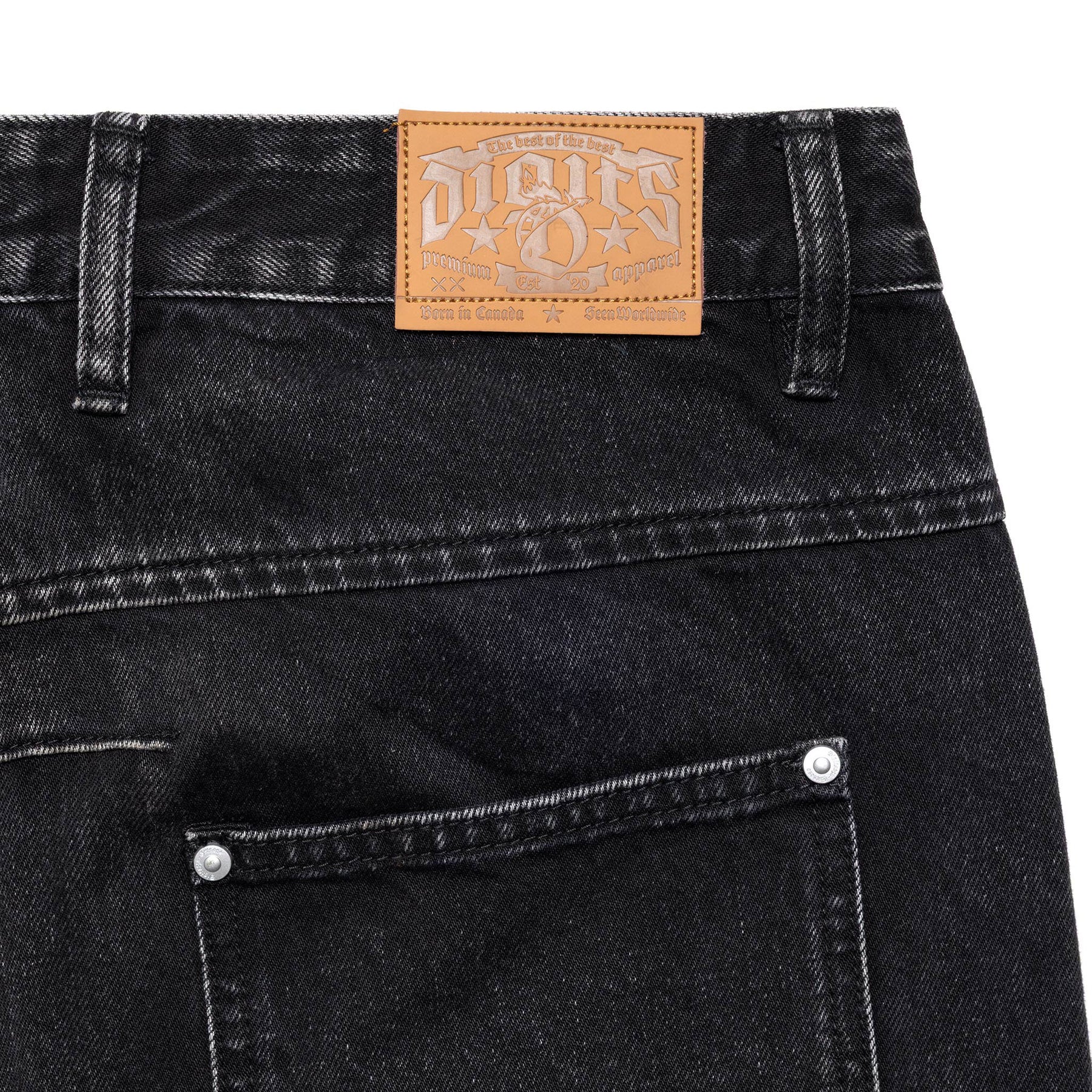 Standard Issue Jorts - Washed Black