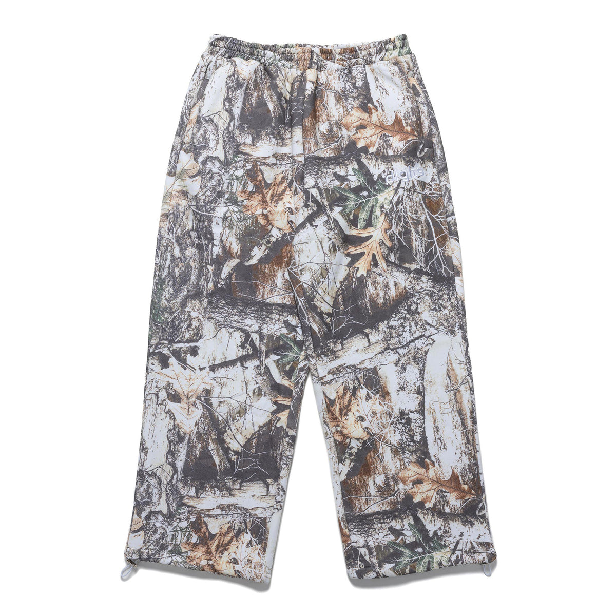 Cozy Sweatsuit Bottoms - White Snow Camo (PRE-ORDER)